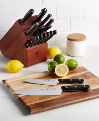 J.A. Henckels - International Solution 15-Pc. Knife Block Set