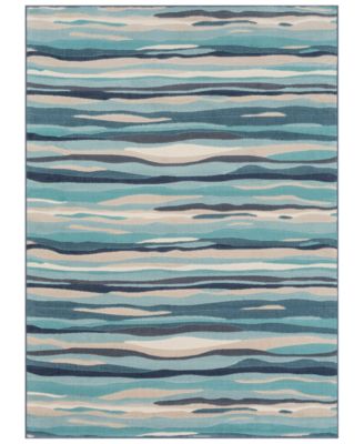 Abbie & Allie Rugs - City CIT-2321 Aqua 7'10" x 10'3" Area Rug