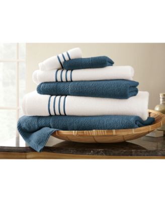 Modern Threads - Quick Dry Stripe 6-Pc. Towel Set