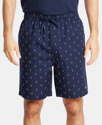 Nautica - Men's Cotton Anchor-Print Pajama Shorts