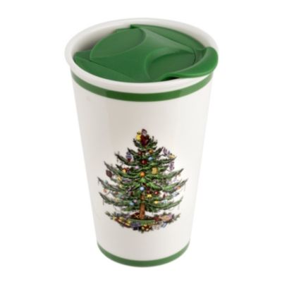 Spode - Christmas Tree Travel Mug