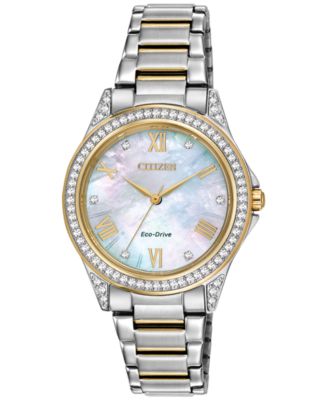 Citizen - Women's Two-Tone Stainless Steel Bracelet Watch 34mm
