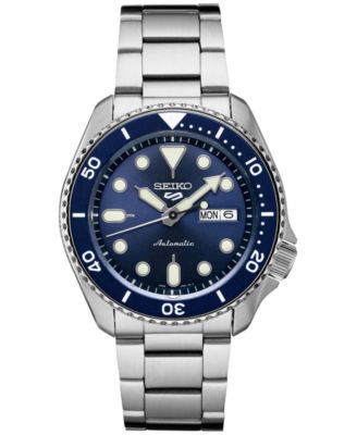 Seiko - Men's Automatic 5 Sports Stainless Steel Bracelet Watch 42.5mm