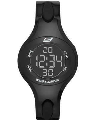 Skechers - Women's Polliwog Polyurethane Strap Watch 34mm