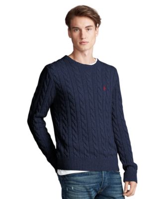 Polo Ralph Lauren - Men's Cable-Knit Cotton Sweater