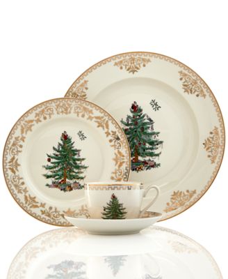 Spode - 75th Anniversary Gold 4 Piece Place Setting
