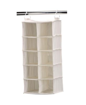 Household Essentials - 10-Pocket Hanging Shoe Organizer