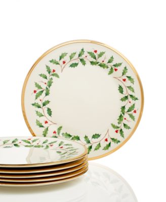 Lenox - Holiday Salad Plate Set, Buy 3 Get 3