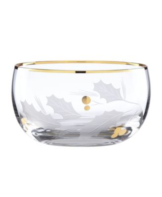 Lenox - Holiday Gold Glass Nut Bowl