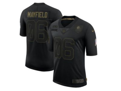 Nike - Men's Cleveland Browns Salute to Service Limited Jersey - BAKER MAYFIELD