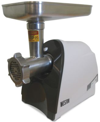 Weston - No. 8 Heavy-Duty Electric Meat Grinder & Sausage Stuffer