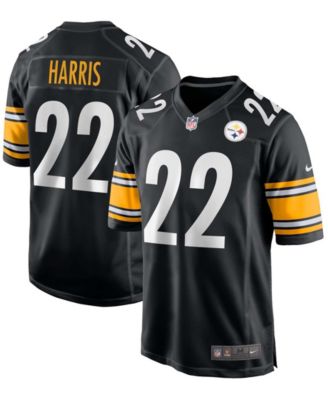 Nike - Youth Najee Harris Black Pittsburgh Steelers 2021 Draft First Round Pick Game Jersey