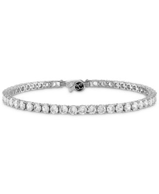 Esquire Men's Jewelry - Cubic Zirconia Tennis Bracelet in Sterling Silver