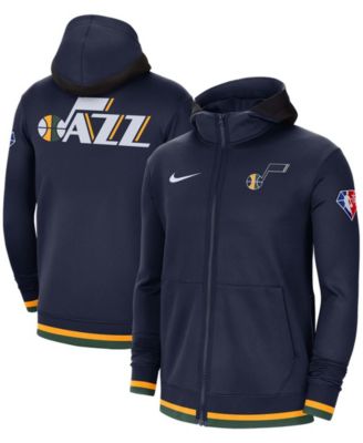 Nike - Men's Utah Jazz 75th Anniversary Performance Showtime Full-Zip Jacket