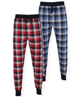 Hanes - Men's Flannel Sleep Jogger Pants - 2pk.