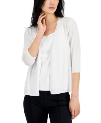 Alfani - Women's Open-Front Cardigan
