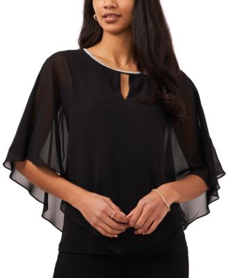 MSK - Embellished Overlay Top