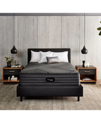 Beautyrest - Black&reg; Hybrid LX-Class 13.5" Firm Mattress Set- Queen Split