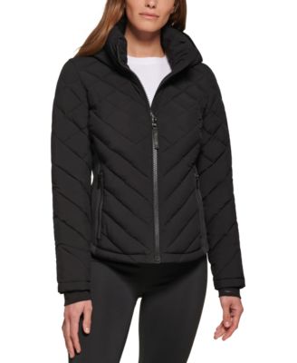 Calvin Klein - Women's Hooded Packable Puffer Coat