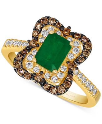 Le Vian - Emerald (3/4 ct. t.w.) & Diamond (1/2 ct. t.w.) Ring in 14k Gold