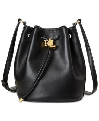 Lauren Ralph Lauren - Leather Medium Andie Drawstring Bag