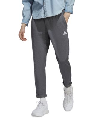 adidas - Men's Essentials Performance Single Jersey Tapered Open Hem Jogger Pants