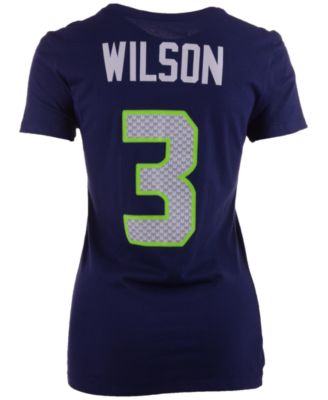 Nike - Women's Russell Wilson Seattle Seahawks Player Pride T-Shirt