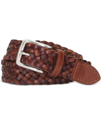 Polo Ralph Lauren - Men's Braided Leather Belt