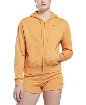 Reebok - French Terry Zip-Front Hoodie