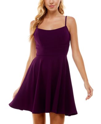 City Studios - Juniors' Fit & Flare Dress