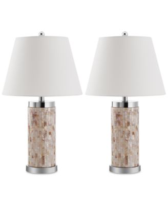 Safavieh - Set of 2 Diana Shell Table Lamps