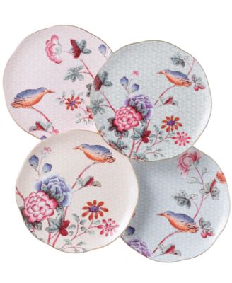 Wedgwood - Dinnerware, Set of 4 Cuckoo Tea Plates