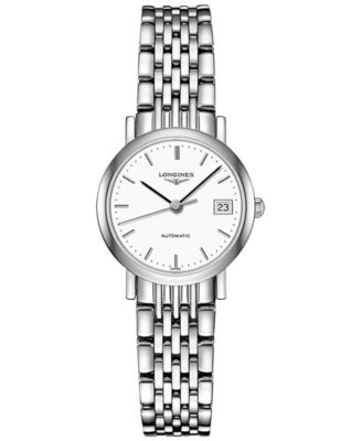 Longines - Women's Swiss Automatic Elegant Stainless Steel Bracelet Watch 26mm