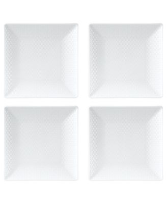 Wedgwood - Gio Square Mini Plates, Set Of 4