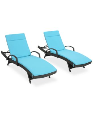 Noble House - Ventura Outdoor Chaise Lounge (Set Of 2)