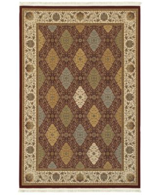 JHB Design - Paragon  Baktiari Red 5'3" x 7'6" Area Rug
