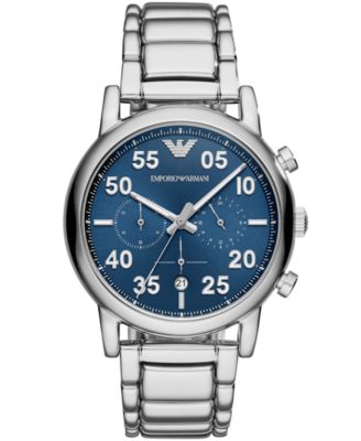 Emporio Armani - Men's Chronograph Stainless Steel Bracelet Watch 43mm