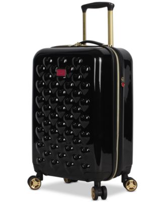 Betsey Johnson - Heart To Heart 20" Hardside Expandable Carry-On Spinner Suitcase