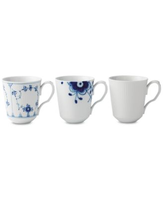 Royal Copenhagen - Gifts with History Mugs, Set of 3