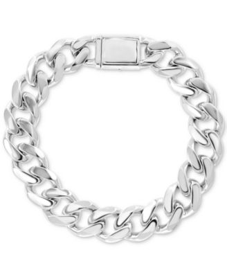 EFFY Collection - Men's Curb Link Bracelet in Sterling Silver