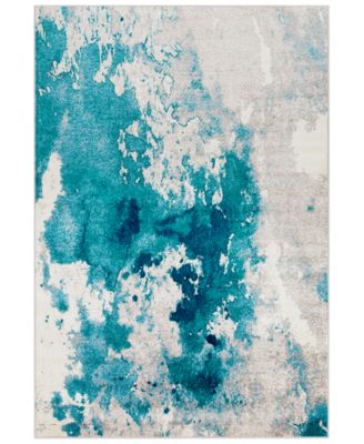 Abbie & Allie Rugs - Paramount PAR-1106 Teal 6'7" x 9'6" Area Rug