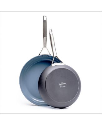 GreenPan - Paris Pro 10" & 12" Ceramic Non-Stick Frypan Set