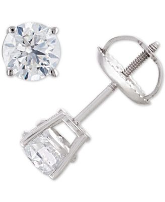 Macy's - Diamond Stud Earrings (1/4-2 ct. t.w.) in 14k Gold