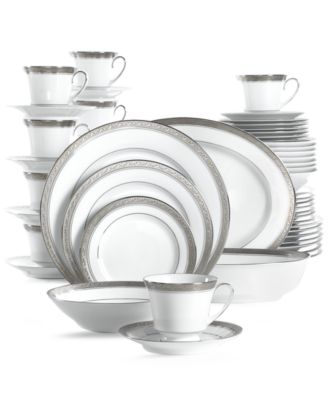 Noritake - Crestwood Platinum 50-Pc. Service for 8