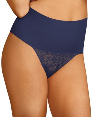 Maidenform - Tame Your Tummy Lace Thong DM0049