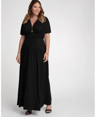 Kiyonna - Womens Plus Size Vienna Maxi Dress