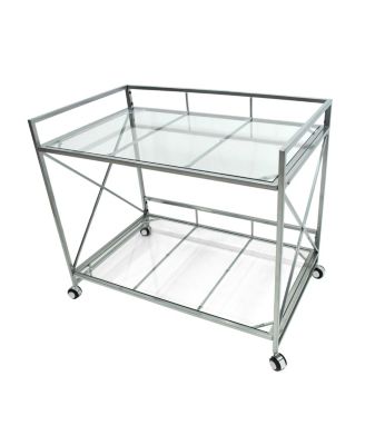 Noble House - Angel Modern Bar Cart, Quick Ship