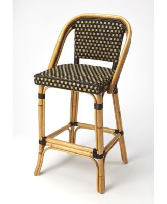 Butler - Lila Rattan Bar Stool, Quick Ship