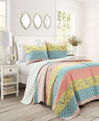 Lush Décor - Royal Empire 3-Piece King Quilt Set
