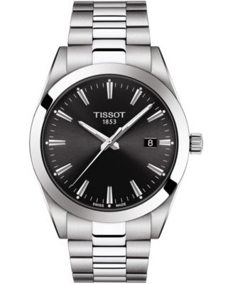 Tissot - Men's Swiss T-Classic Gentleman Stainless Steel Bracelet Watch Watch 40mm